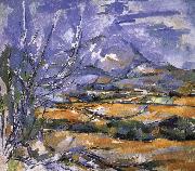 Paul Cezanne St. Victor Hill painting